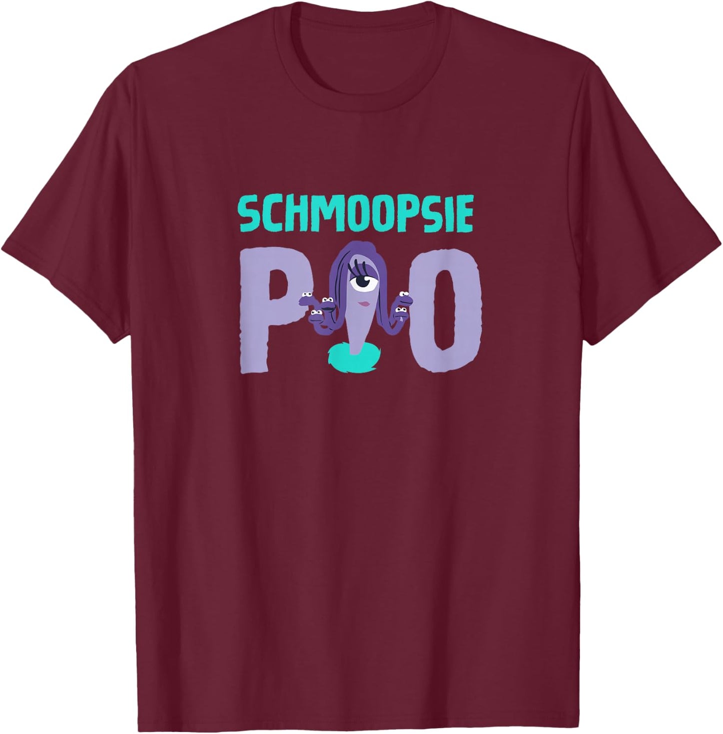 Disney and Pixar’s Monsters, Inc. Celia Schmoopsie-Poo T-Shirt - T-Shirt | Maroon