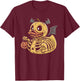 Rubber Duck Skeleton Rubber Duckie Costume Party T-Shirt - T-Shirt | Maroon