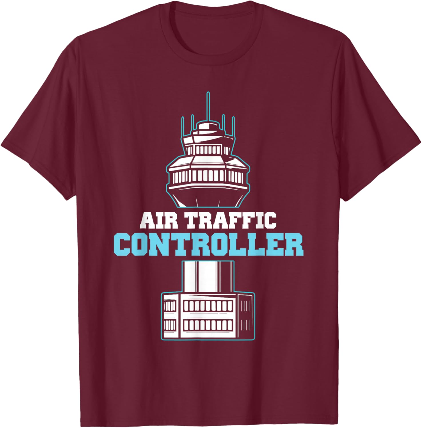 Air Traffic Controller Profession Atc Air Traffic Controller T-Shirt - T-Shirt | Maroon