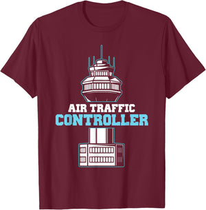 Air Traffic Controller Profession Atc Air Traffic Controller T-Shirt - T-Shirt | Maroon