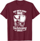 Junge mit verrückten Kickbox Fähigkeiten Kickboxen T-Shirt - T-Shirt | Maroon