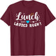 Lunch Ladies Rock Lunch Lady Squad Back to School Gifts T-Shirt - T-Shirt | Maroon