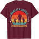 Make It A Double Twin Grandpa Of Twins Grandfather Baby Twin T-Shirt - T-Shirt | Maroon