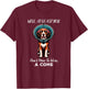 Funny Well At Least You Don't Have To Wear A Cone Dog Women T-Shirt - T-Shirt | Maroon