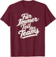 Für Immer Teil - Trainer Abschied Ruhestand Danke Fußball T-Shirt - T-Shirt | Maroon