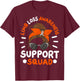 Limb Loss Awareness Support Squad T-Shirt - T-Shirt | Maroon