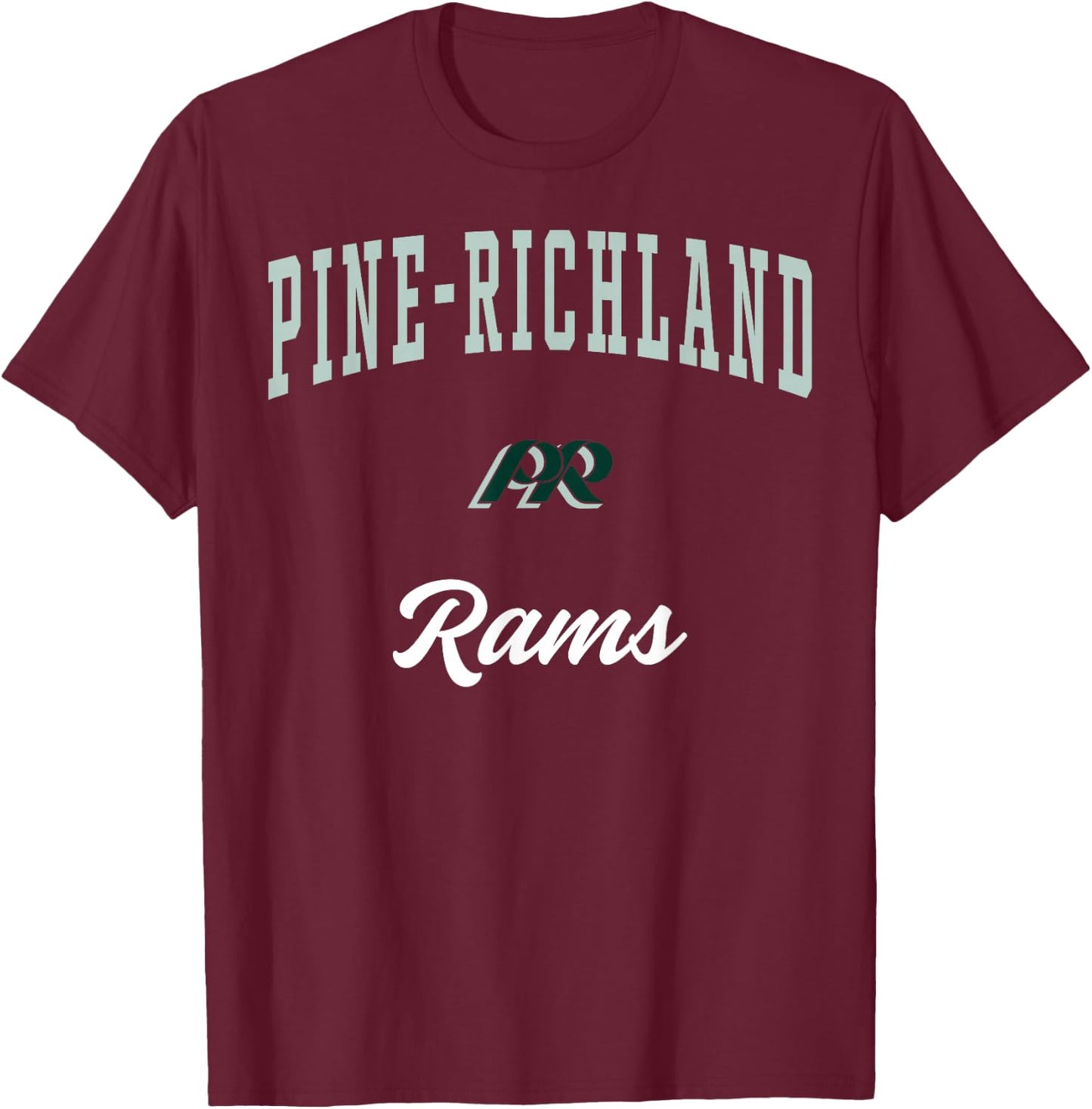 Pine-Richland High School Rams T-Shirt - T-Shirt | Maroon