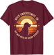 Never Underestimate An Old Man With His Golden Retriever GR T-Shirt - T-Shirt | Maroon