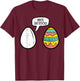 Easter Eggs Nice Tattoos Funny Hunting Men Women Kids Youth T-Shirt - T-Shirt | Maroon