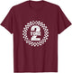 Ska 2 Tone Jazz Vibrating Grooves , Black, S T-Shirt - T-Shirt | Maroon