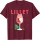 Wildberry Lillet Fruits Cocktail Summer Alcohol , black T-Shirt - T-Shirt | Maroon