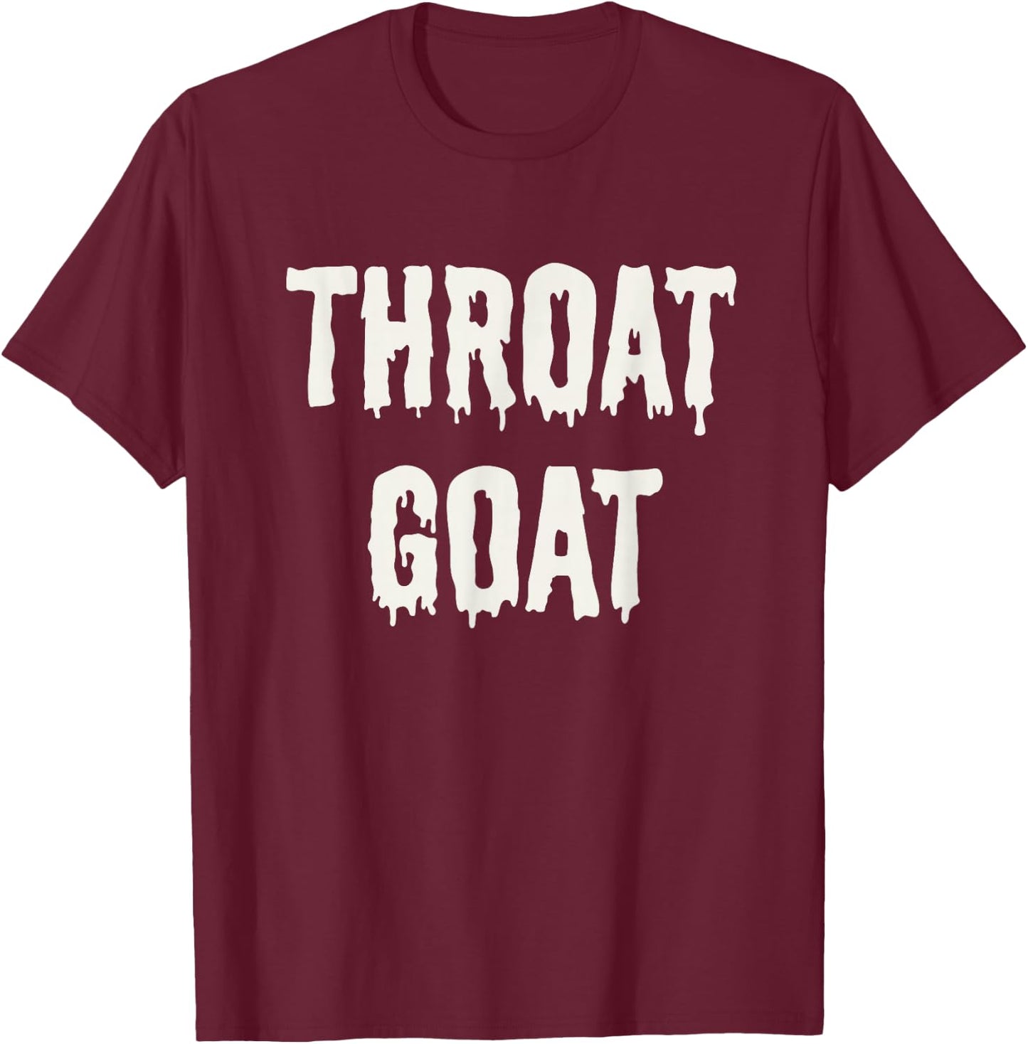 Throat Goat T-Shirt - T-Shirt | Maroon