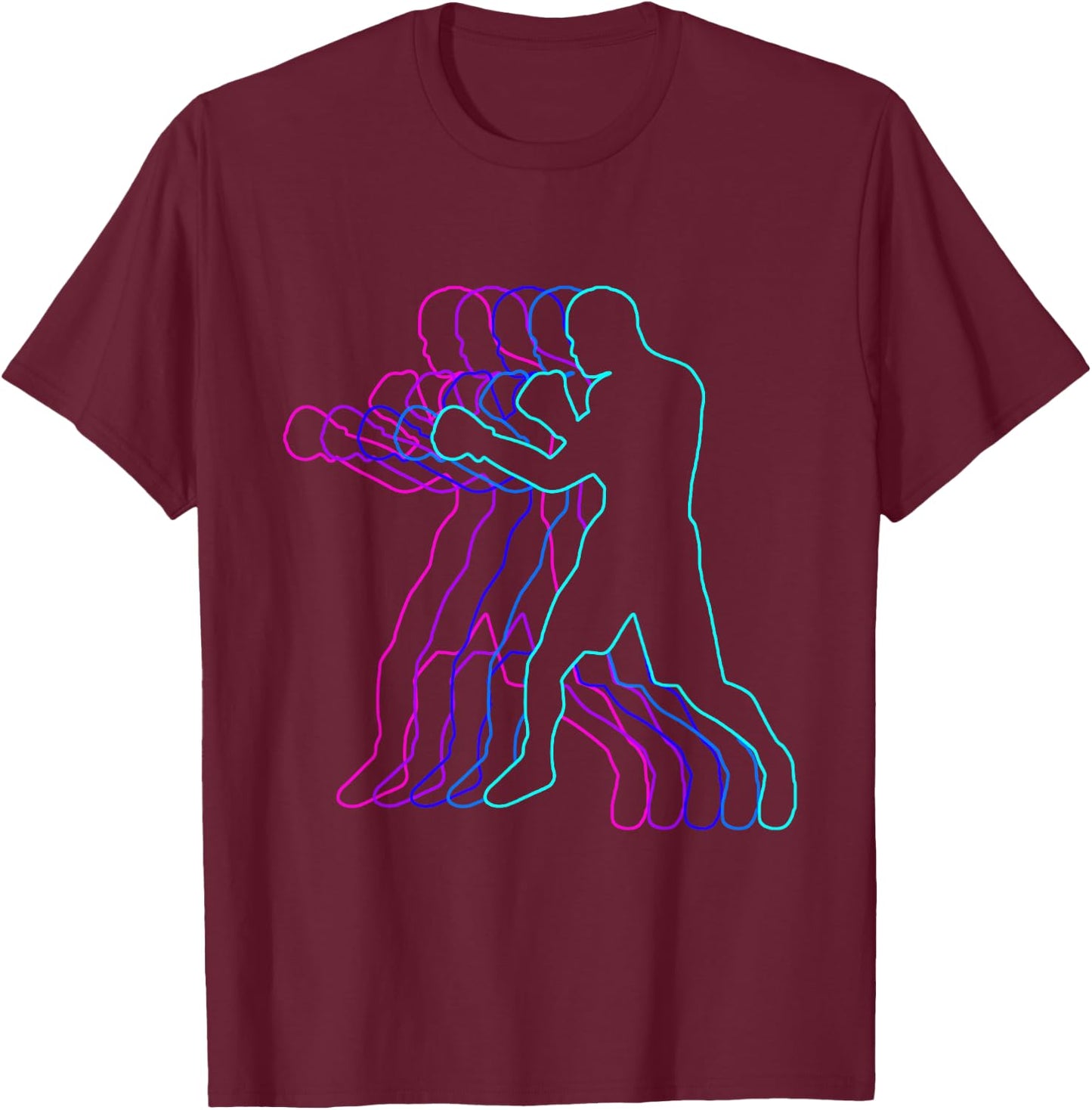 Boxing Boxer Gift Clothes For Boys Youth Men Kids Teens T-Shirt - T-Shirt | Maroon