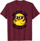 Release The Quackin I Love Duck Lovers Funny Yellow Duck T-Shirt - T-Shirt | Maroon