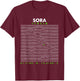 Italy - Sora T-Shirt - T-Shirt | Maroon