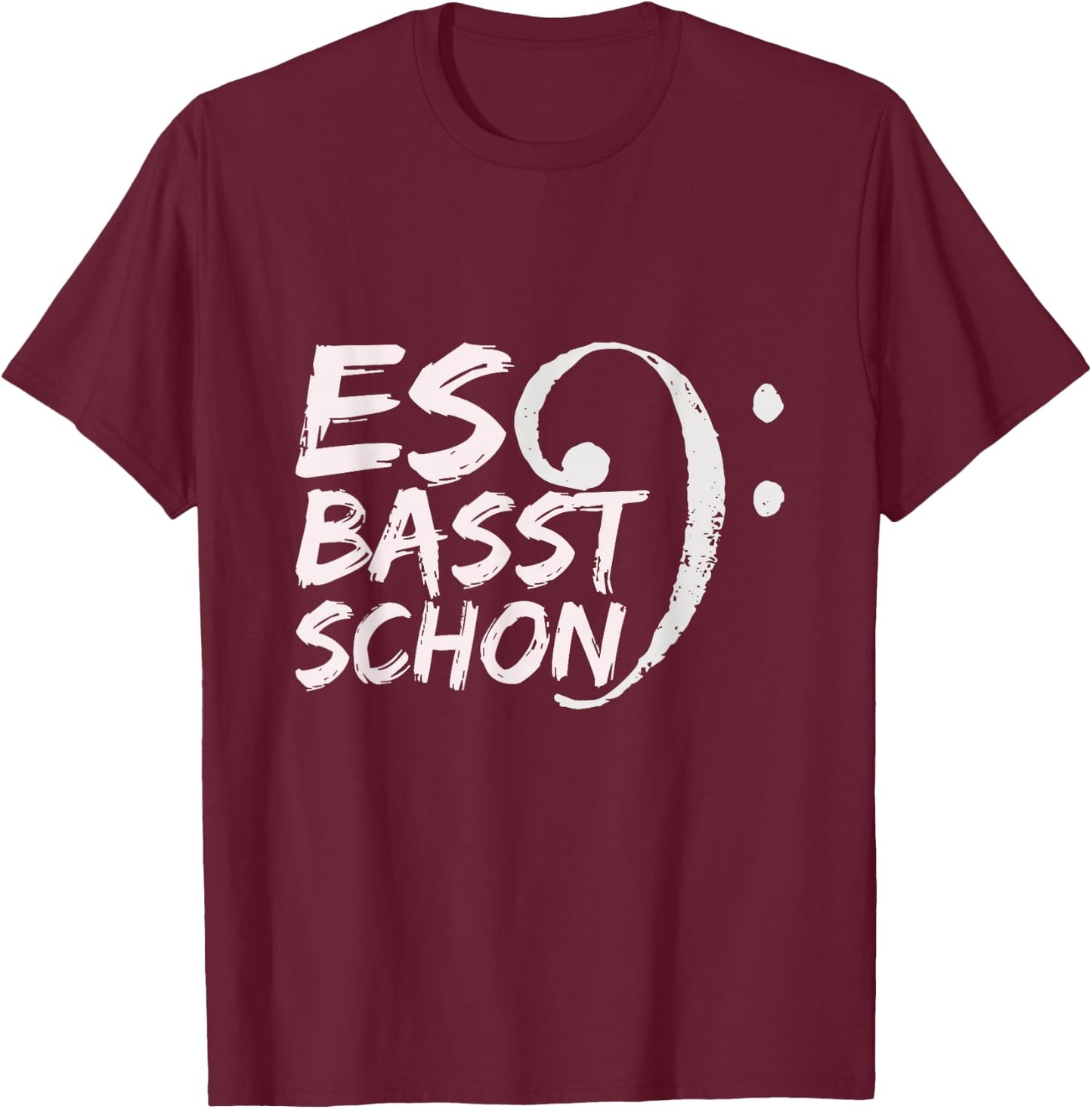Bass Schon Bass Bassist Bassists Music , black T-Shirt - T-Shirt | Maroon