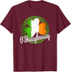 Celtic Theme - O'Shaughnessy Irish Family Name T-Shirt - T-Shirt | Maroon