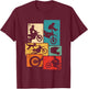 Dirt Bike Enduro Supermoto Motocross T-Shirt - T-Shirt | Maroon