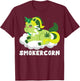 Smokercorn Unicorn 420 Weed Cannabis Marijuana Stoner Gift T-Shirt - T-Shirt | Maroon