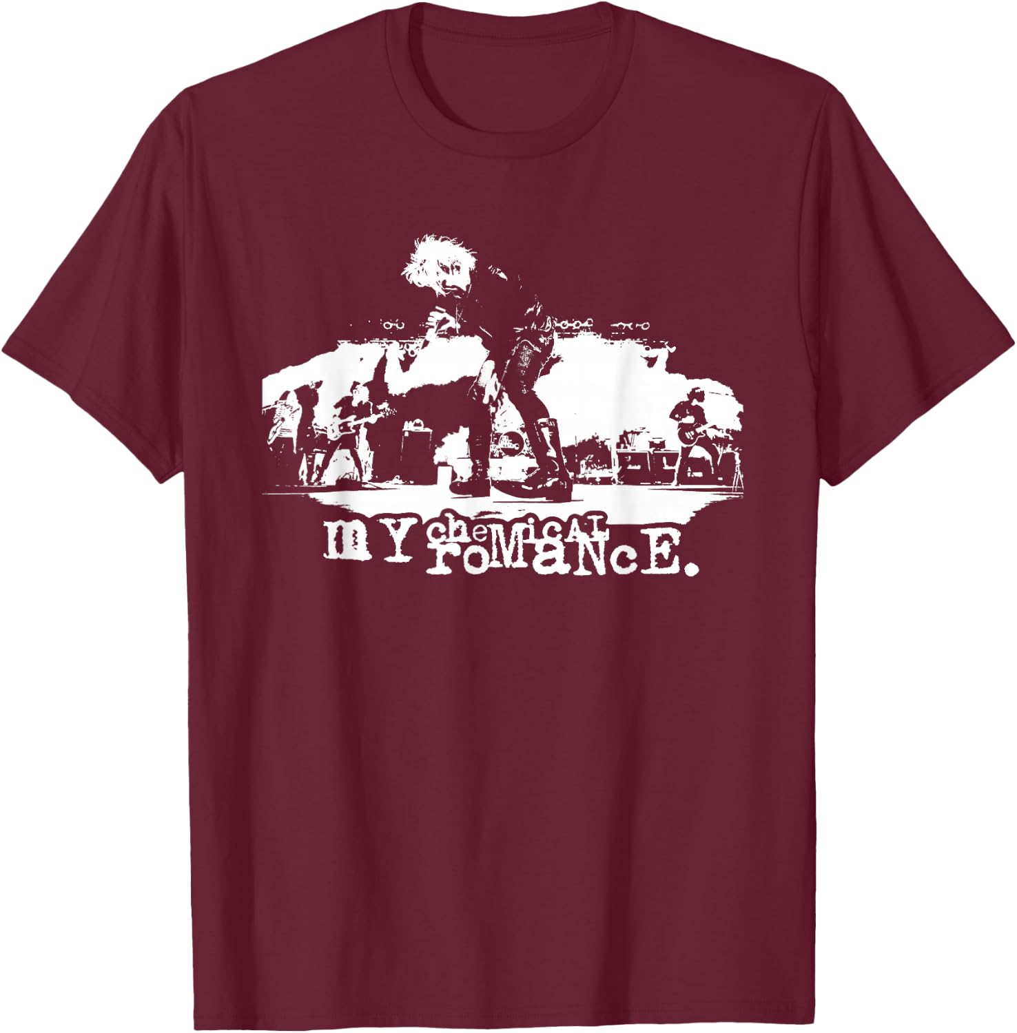 My Chemical Romance Live , black T-Shirt - T-Shirt | Maroon