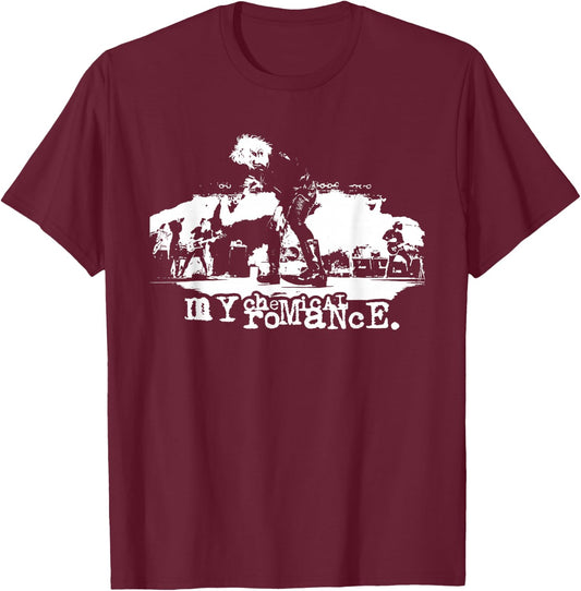 My Chemical Romance Live , black T-Shirt - T-Shirt | Maroon