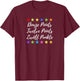 with Twelve Dots Motto for Song Contest Grand Prix, blue T-Shirt - T-Shirt | Maroon