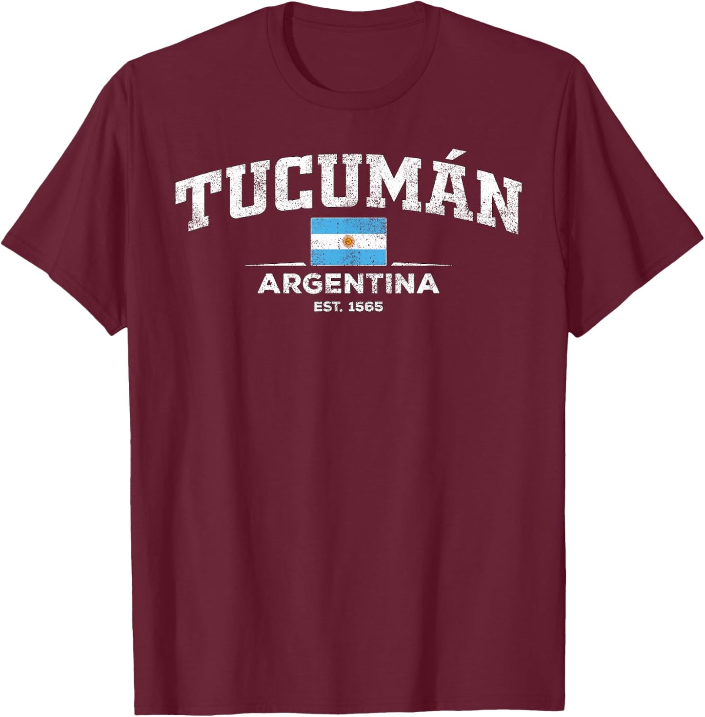 Tucuman Argentina T-Shirt - T-Shirt | Maroon