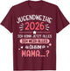 Jugendweihe 2026 lustiger Spruch weiß Alles Mama für Mädchen T-Shirt - T-Shirt | Maroon