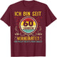 Diamantene Hochzeit 60 Jahre Verheiratet Hochzeitstag T-Shirt - T-Shirt | Maroon