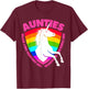 Unicorn Aunt Kids Girls Favorite Auntie T-Shirt - T-Shirt | Maroon