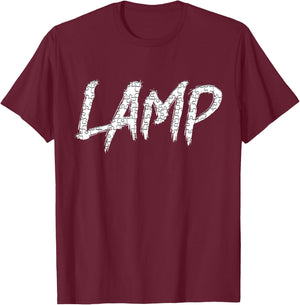 Lamp Moth Meme Funny Halloween Costume Couple Shirt T-Shirt - T-Shirt | Maroon
