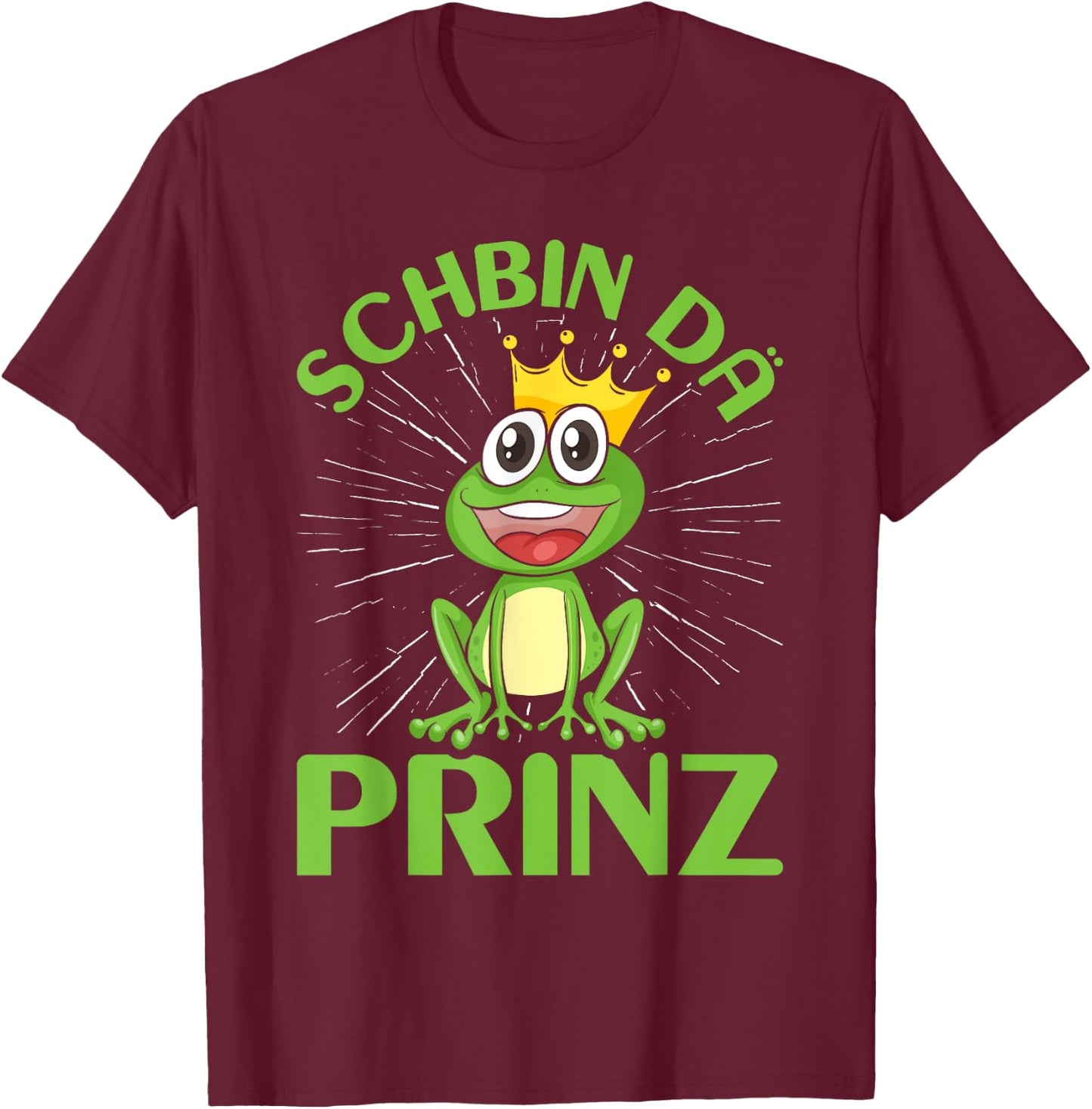 Carnival Costume Party Schbin Da Prince Funny Cologne , black T-Shirt - T-Shirt | Maroon