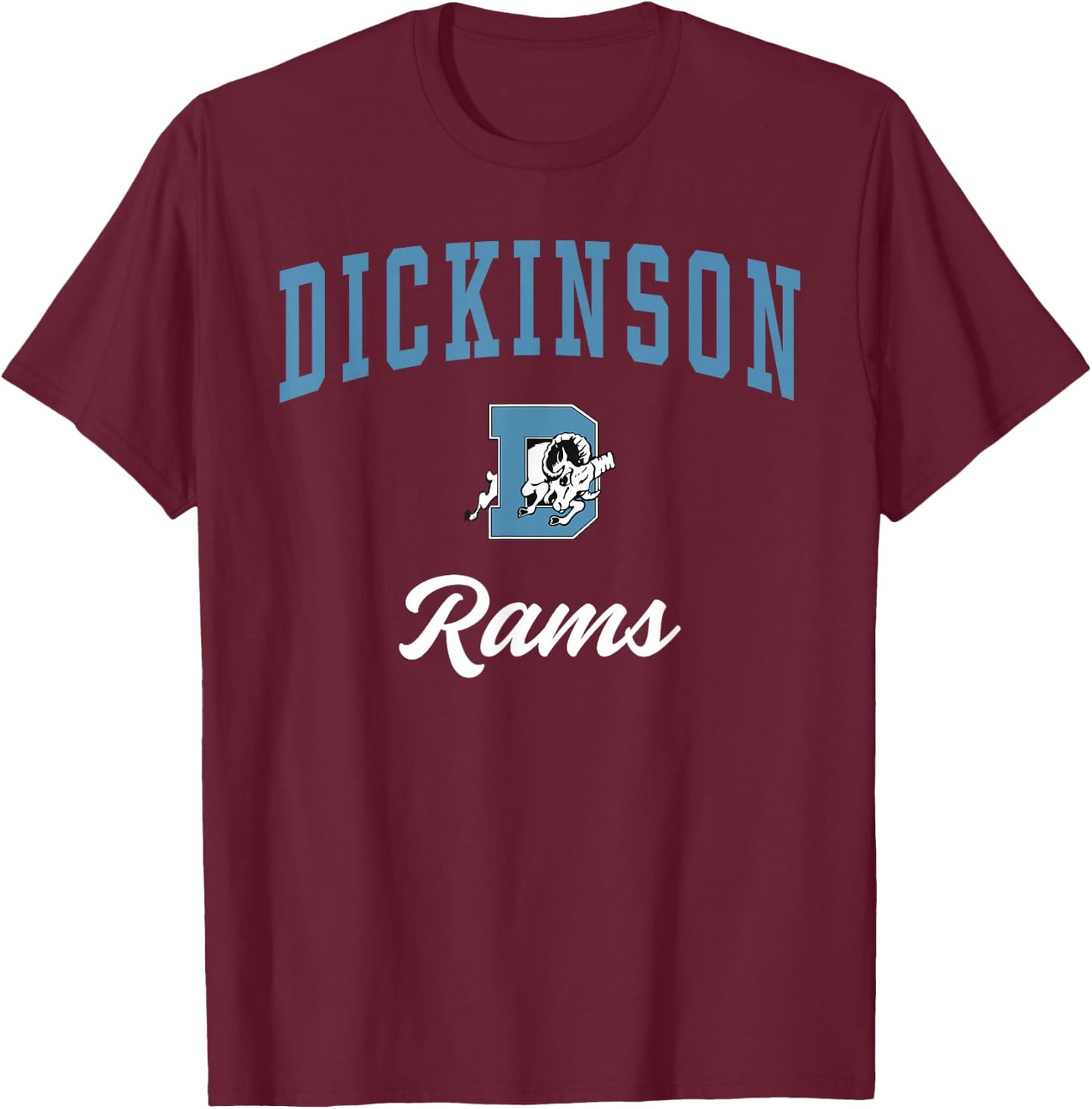 Dickinson High School Rams T-Shirt - T-Shirt | Maroon