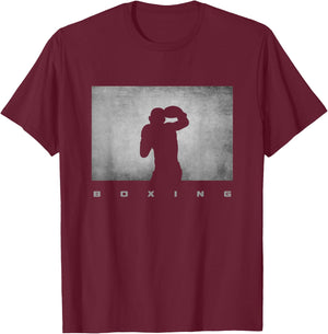 Boxing Apparel - Boxing T-Shirt - T-Shirt | Maroon