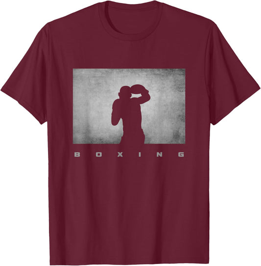Boxing Apparel - Boxing T-Shirt - T-Shirt | Maroon