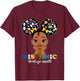 Girls Hispanic Heritage Month Latino Countries Flags Kids T-Shirt - T-Shirt | Maroon