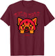 Aggretsuko Rage Metal Head Shirt T-Shirt - T-Shirt | Maroon