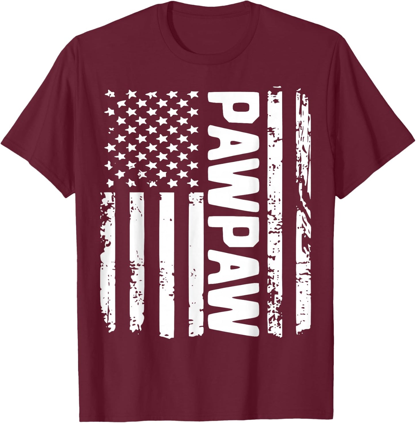 Best Pawpaw Ever Funny Father's Day Gift T-Shirt - T-Shirt | Maroon