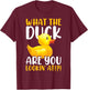 Rubber Duckie Bath Toy Rubber Duck Rubber Ducky T-Shirt - T-Shirt | Maroon