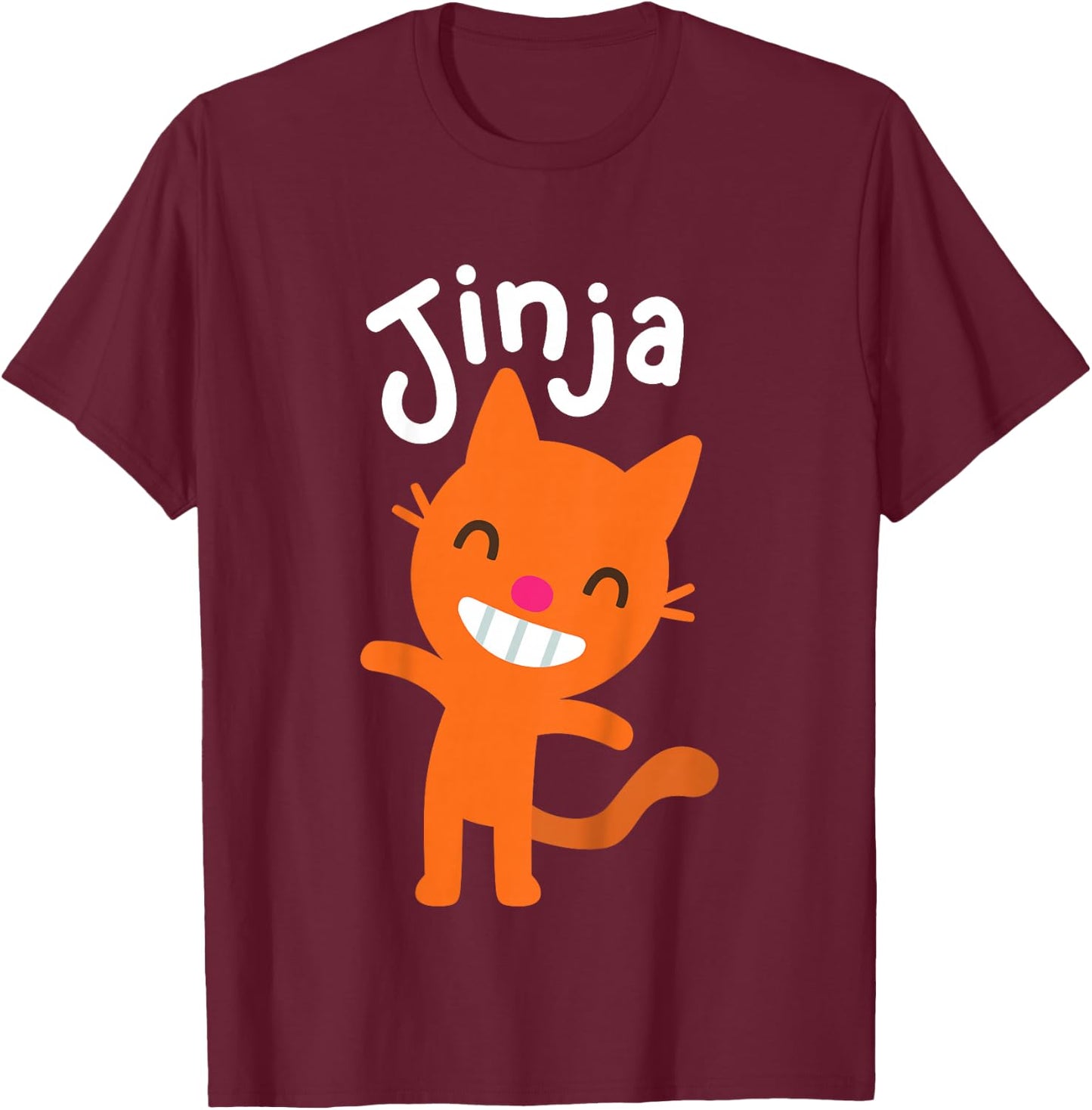 Children's Jinja , blue T-Shirt - T-Shirt | Maroon