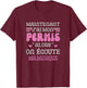Driving License Gift Girl, Driving Car Humor T-Shirt - T-Shirt | Maroon