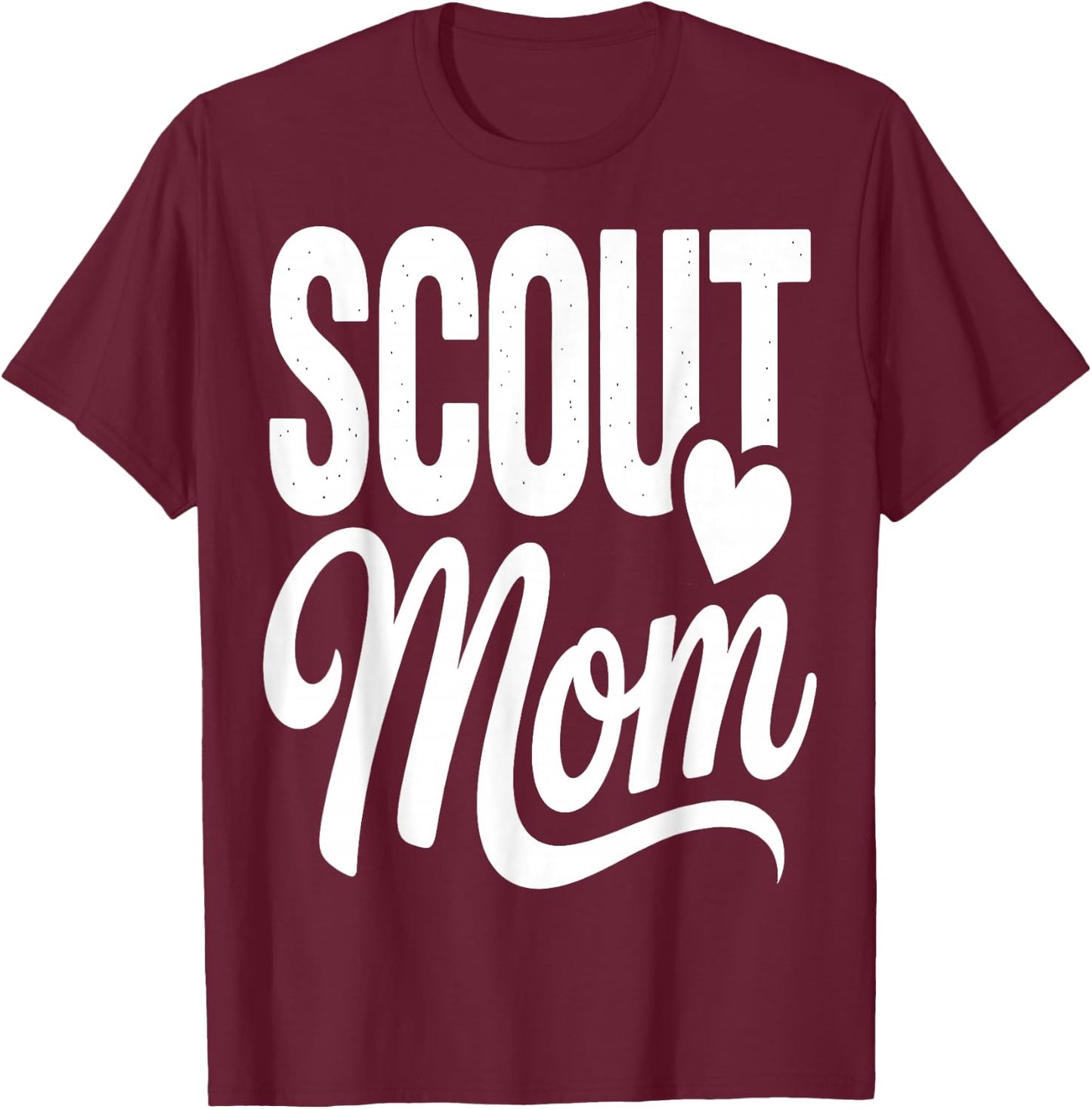 Scout Mom T-Shirt - T-Shirt | Maroon