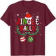 Jingle Balls Tinsel Tits Couple Chestnuts Christmas Family T-Shirt - T-Shirt | Maroon