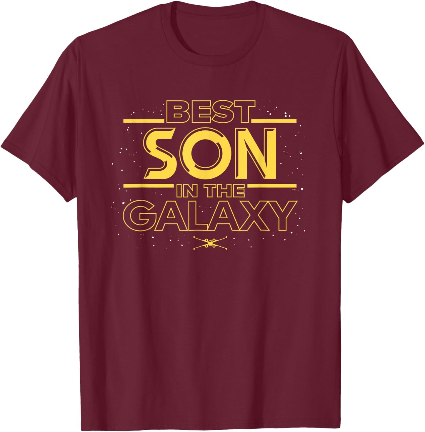 Star Wars Best Son in the Galaxy Family Trip Birthday T-Shirt - T-Shirt | Maroon