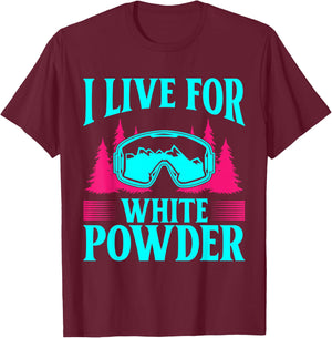 Ski 90s 80s Ski Outfit Retro Skiing T-Shirt - T-Shirt | Maroon