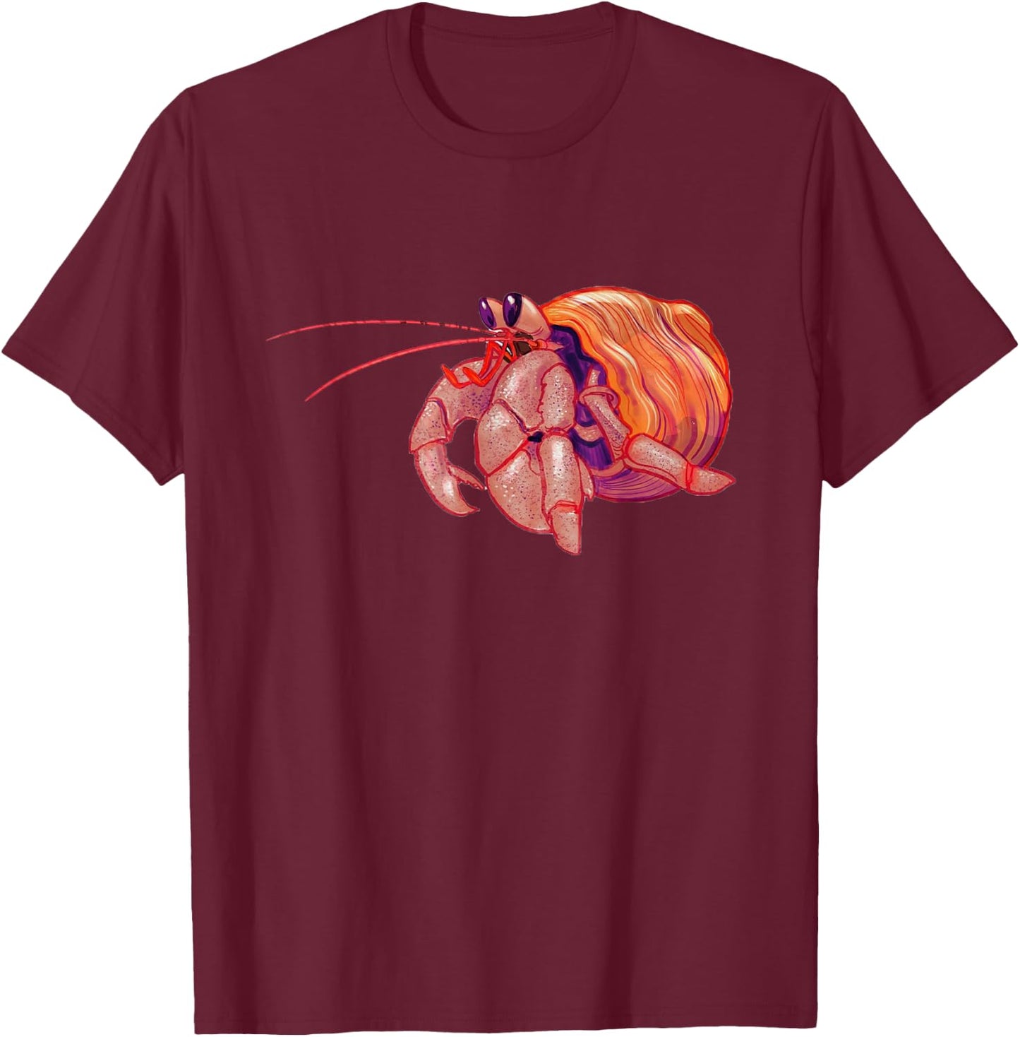 Hermit Crab , I Am Really A Hermit Crab Shirt T-Shirt - T-Shirt | Maroon