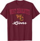 West Charlotte High School Lions T-Shirt - T-Shirt | Maroon