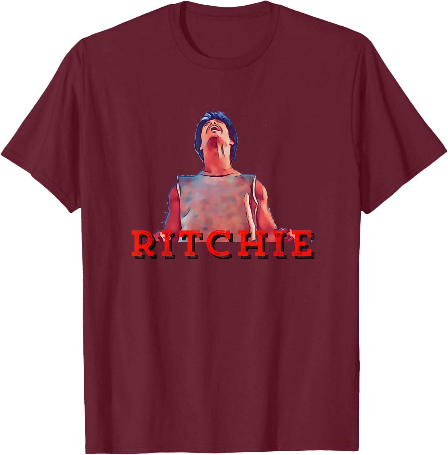 Ritchie Scream Bamba Shirt T-Shirt - T-Shirt | Maroon