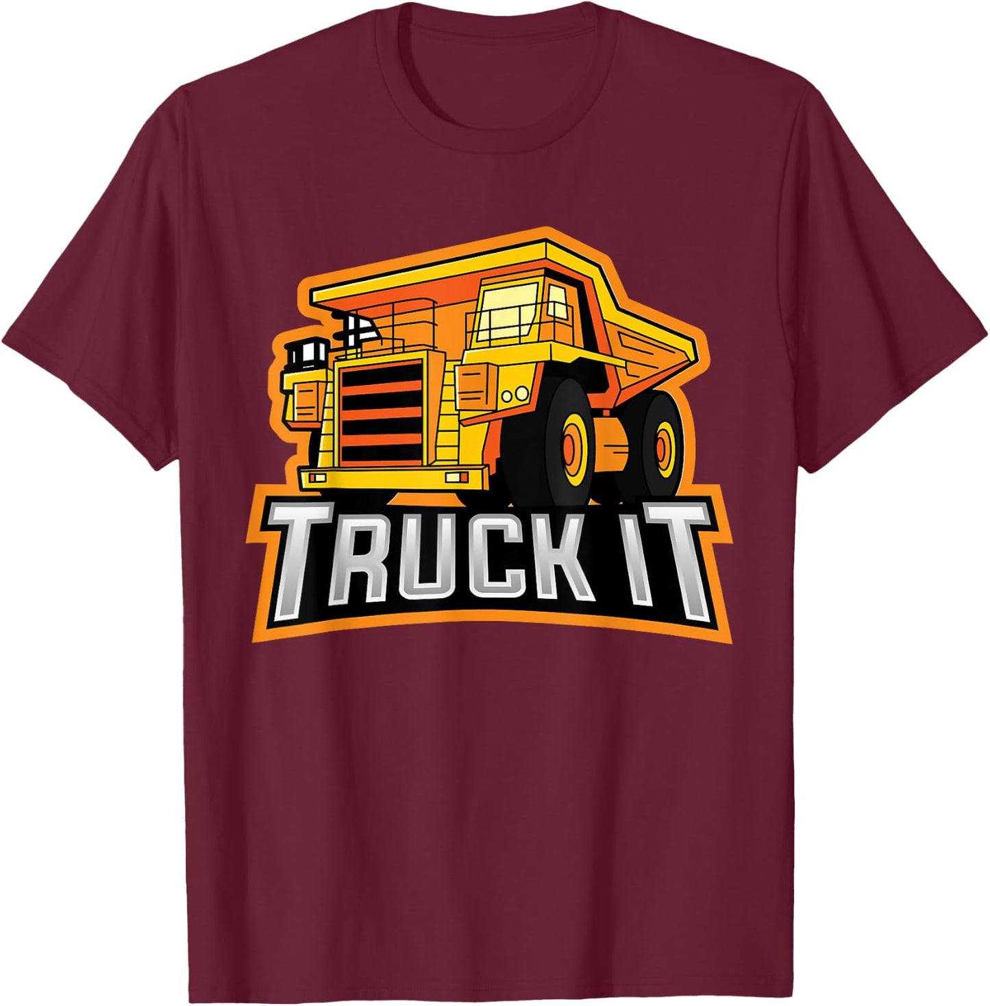 Mining Dump Truck Driver - Haul Truck Operator Gift T-Shirt - T-Shirt | Maroon