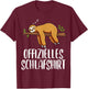 Funny gifts , women, sloth lovers , black T-Shirt - T-Shirt | Maroon